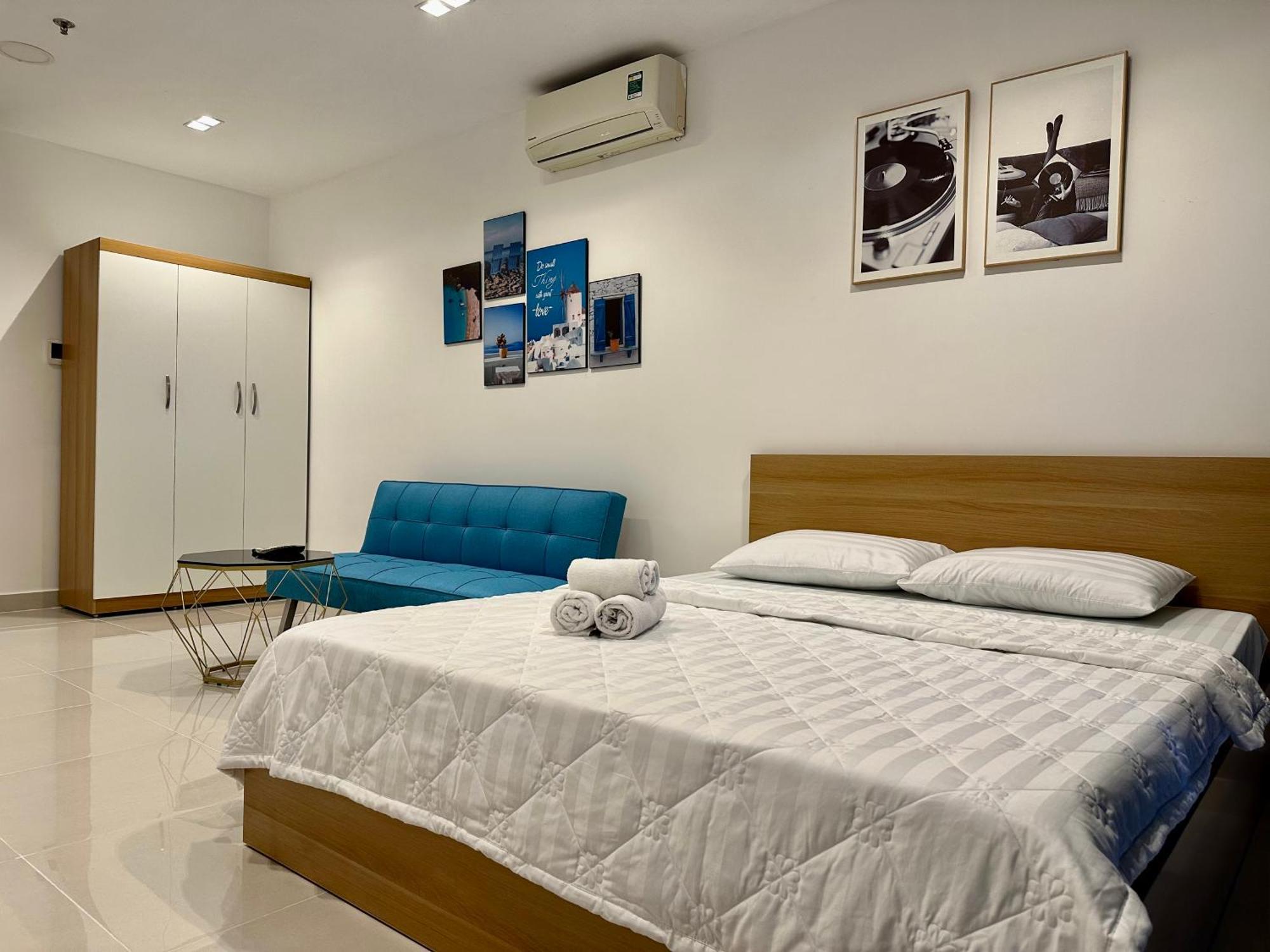 Teddy Apartment At Sky Center Luxury Ho Či Minovo Město Exteriér fotografie