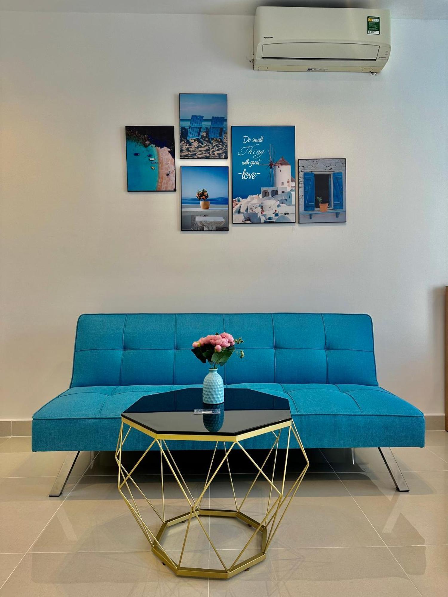 Teddy Apartment At Sky Center Luxury Ho Či Minovo Město Exteriér fotografie
