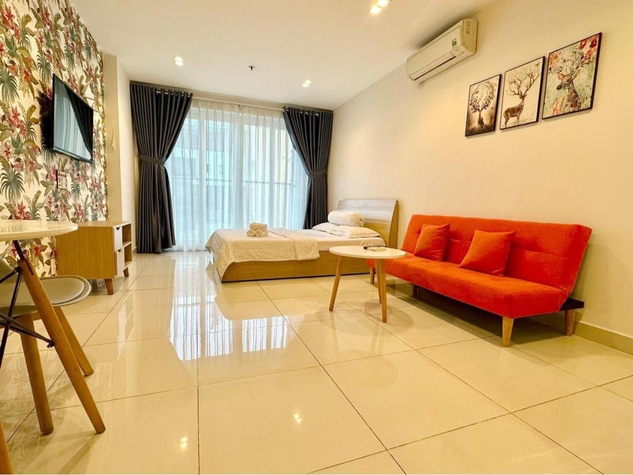Teddy Apartment At Sky Center Luxury Ho Či Minovo Město Exteriér fotografie