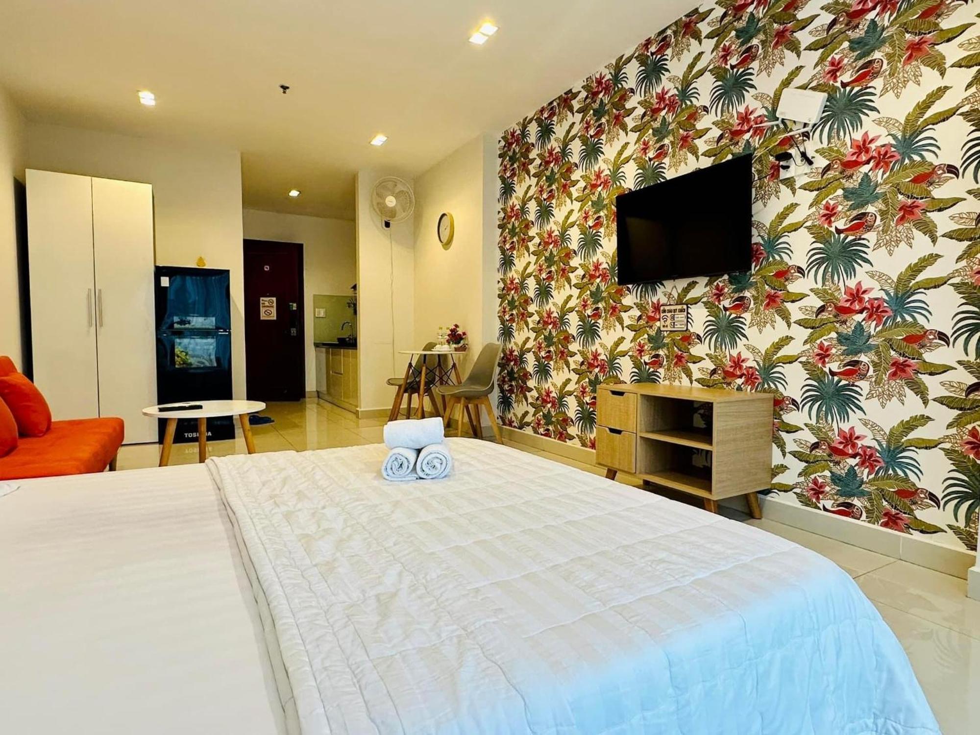 Teddy Apartment At Sky Center Luxury Ho Či Minovo Město Exteriér fotografie