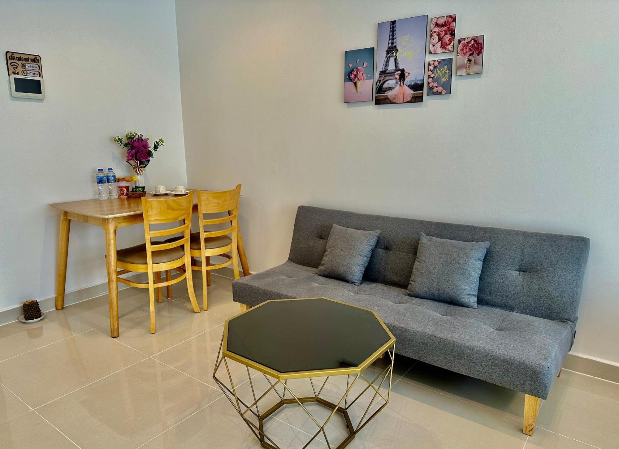 Teddy Apartment At Sky Center Luxury Ho Či Minovo Město Exteriér fotografie