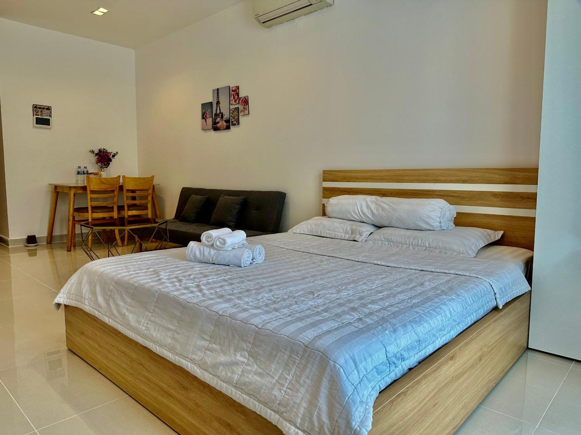 Teddy Apartment At Sky Center Luxury Ho Či Minovo Město Exteriér fotografie