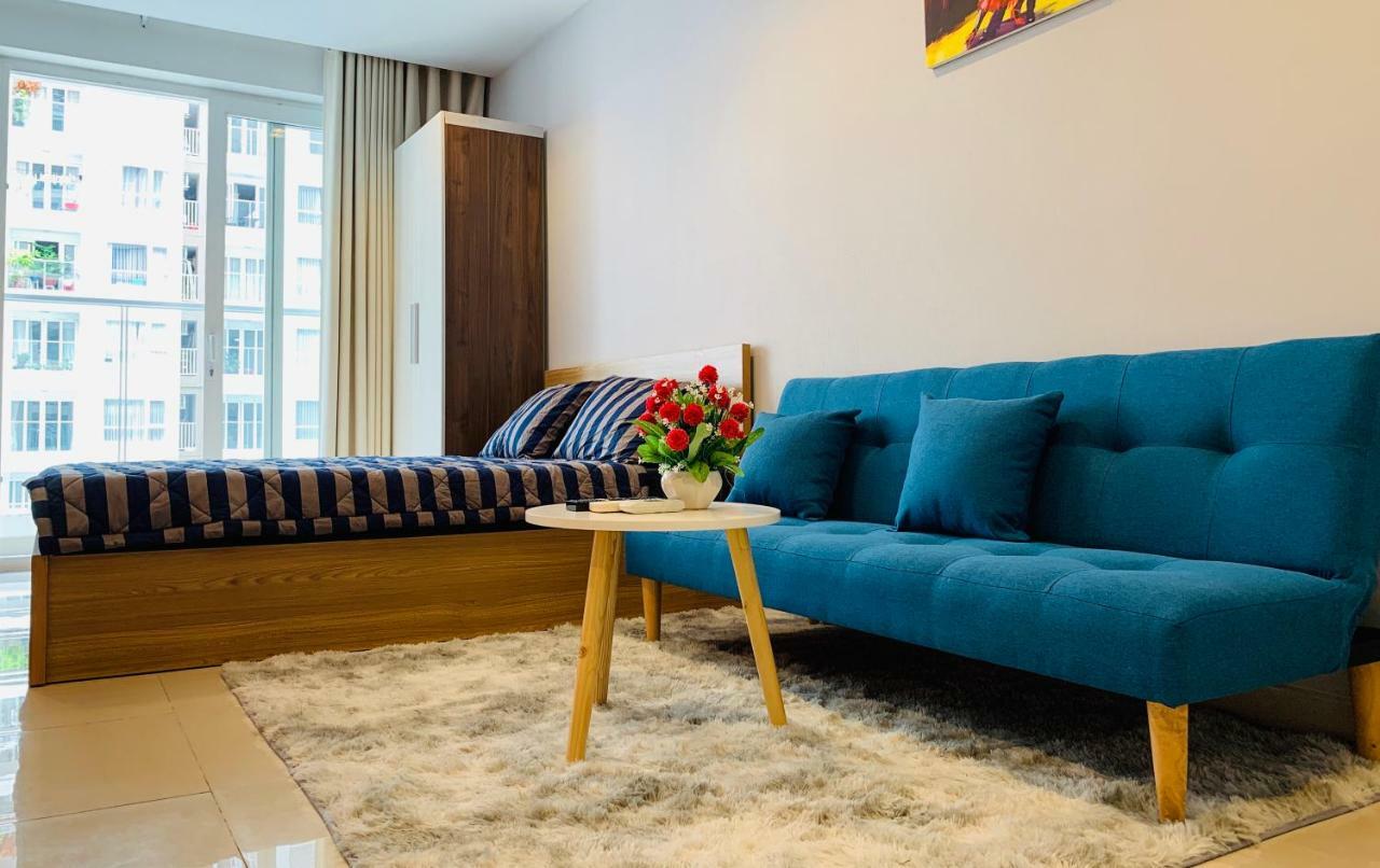 Teddy Apartment At Sky Center Luxury Ho Či Minovo Město Exteriér fotografie
